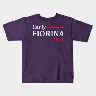 Carly Fiorina For President Kids T-Shirt